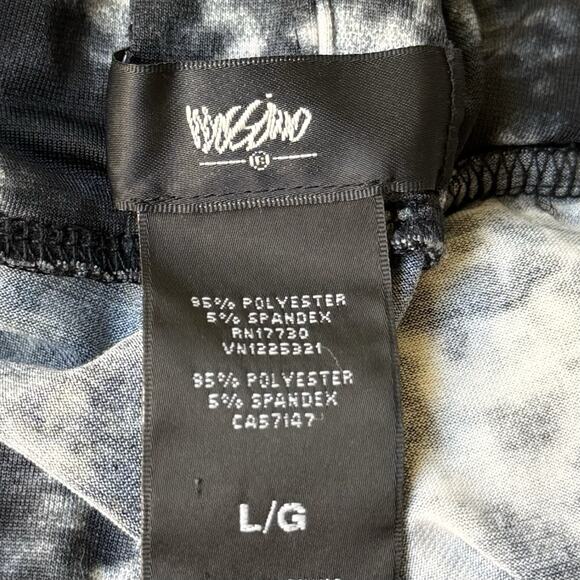 Mossimo Maxi Skirt L Stretch Tie Dye Y2K Whimsigoth Gothic Artsy Dark Academia - Picture 3 of 6